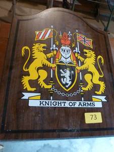 lot 73 image: New dart board - only 1 set of darts