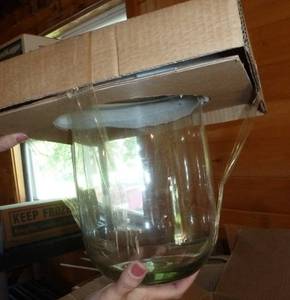 lot 121 image: New LARGE Partylite seville candle holder meant to sit in a frame