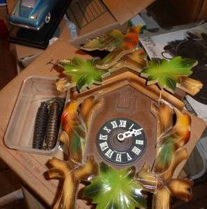 lot 163 image: Two cuckoo clocks - working condition unknown
