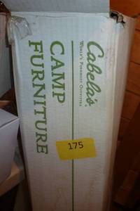 lot 175 image: Cabelas large directors chair