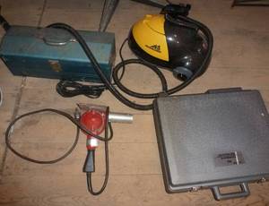 lot 220 image: Tool box, heat gun, McCulloch, empty case
