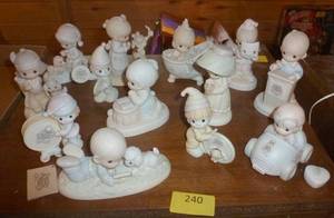 lot 240 image: Box of Precious Moments