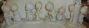 lot 253 image: 4 large Precious Moments