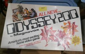 lot 267 image: Vintage Odyssey 200 game system