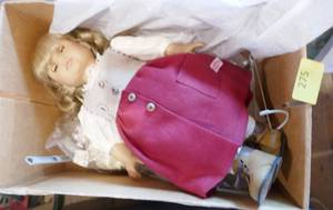 lot 275 image: 3 Dolls and stands