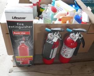 lot 305 image: 3 fire extinguishers