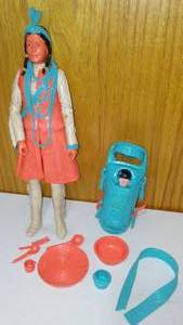 lot 598 image: V Johnny West Action Figurine Princess Wildflower
