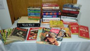 lot 653 image: Assorted Plethora Of Books, See Pics For Sampling.