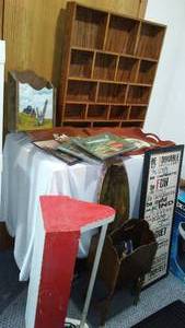 lot 655 image: Wood Dcor, Boxes And More.