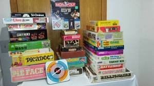 lot 656 image: Large Lot Of Popular, Vintage And Newer Board Games.
