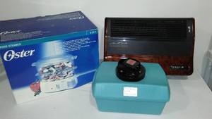 lot 733 image: Oyster Food Steamer, Oreck Air Purifier And Vaporizer
