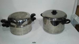 lot 799 image: Lifetime Stainless Steel Roasters Stock Pot
