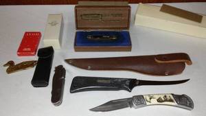 lot 802 image: Assorted New Pocket Knives (5)