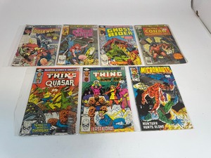 lot 10 image: Vintage Marvel Comic Books