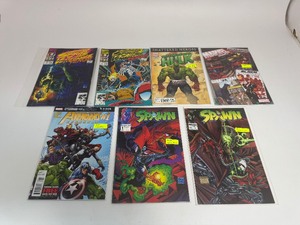 lot 13 image: Marvel & Spawn Comic Books