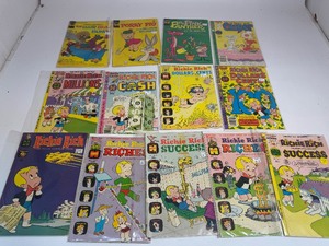 lot 46 image: Richie Rich & Other Vintage Comic Books