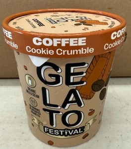 lot 17 image: Gelato Festival  1 Case - 8 pints, 4 flavors- From Coffee Cookie Crumbles to Salted Caramel Chocolate Chip