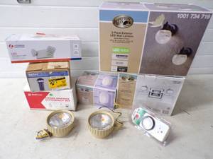 lot 13 image: Light Fixtures and LED Lights