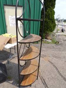 lot 21 image: Unique Folding Shelf