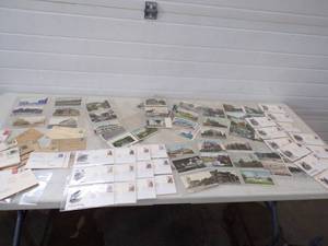 lot 39 image: Vintage Post Cards, Vintage Stamped Envelopes and First Day of Issue Wildlife Stamps