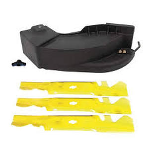 lot 21 image: Cub Cadet Original Equipment Xtreme 50 in. Mulching Kit with Blades for Lawn Tractors and Zero Turn Mowers (2022 and After)  Customer Returns See Pictures