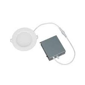 lot 40 image: E ENERGETIC LIGHTING 4 in. Adjustable CCT Recessed Light Trim New Construction Dimable Indoor Integrated LED Recessed Light Trim (6-Pack) Customer Returns See Pictures