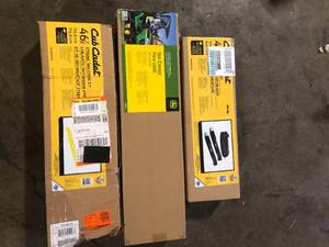 lot 37 image: Lot of Assorted Lawn Care Items Various Models and Conditions Customer Returns See Pictures