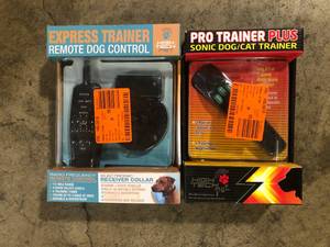 lot 51 image: Lot of Assorted Pet Training Items Various Models and Conditions    Customer Returns See Pictures