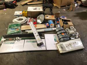 lot 62 image: Lot of Assorted Tools, Hardware, and General Merchandise Various Models and Conditions  Customer Returns See Pictures