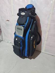 lot 28 image: Heavy Duty Sun Mountain Cart Bag