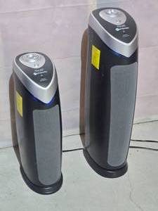 lot 72 image: GermGuard HEPAUV Air Purifier Pair - AC5000E