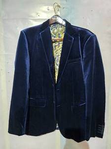 lot 42 image: PJ Paul Jones Velvet Dinner Jacket - Mens - Navy - XL