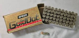 lot 3 image: Speer Gold Dot Ammunition - 357 SIG - 50 Shells