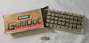 lot 5 image: Speer Gold Dot Ammunition - 357 SIG - 50 Shells