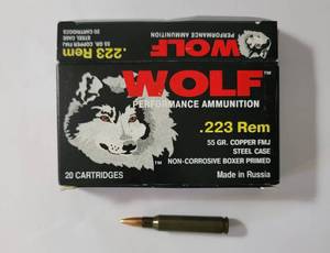 Wolf Performance Ammunition - 223 Rem - 20 Cartridges