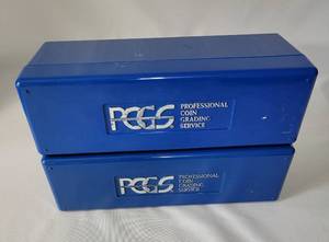 lot 28 image: PCGS Coin Boxes for Slabs - 2 Boxes