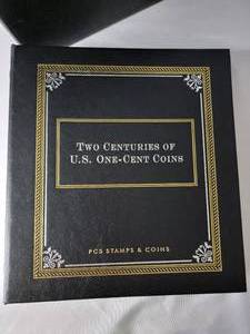 lot 31 image: Two Centuries of US One- Cent Coins - 1 Empty Collectible Book - New in Box