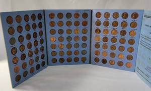 lot 45 image: Lincoln Head Cent Collection 1946 and up. Includes most of the pennies