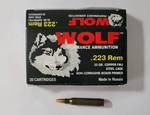Wolf Performance Ammunition - 223 Rem - 20 Cartridges