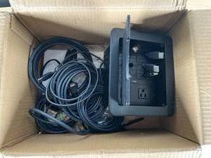 lot 41 image: Kramer Modular T-Bus-1-AXL Table Mount Enclosure  MSRP $160
