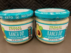 2 Jars Primal Kitchen Ranch Dip with Avocado Oil 10 oz Each