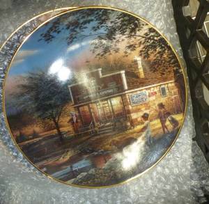 lot 102 image: Group of 6 Terry Redlin plates