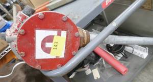 lot 143 image: barrel pump was used to pump water
