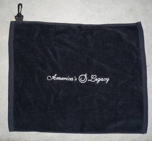 lot 166 image: 10 new fishinggolfing towels with clip