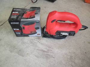 lot 108 image: Tool shop Detail Sander plus Black ...