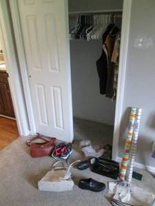 lot 4 image: Content of closet to include a gorg...