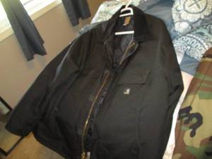 lot 35 image: Mens Black 3XL Insulated Carhartt ...