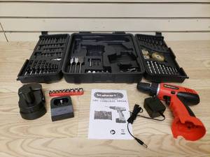 lot 27 image: Stalwart Tool Set for 18v Cordless Drill