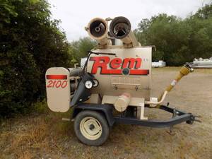 Rem 2100 Grain Vacuum