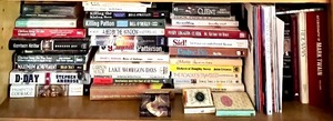 lot 33 image: Large Collection of Assorted Hardcover and Paperback Books